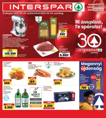 Interspar akciós újság