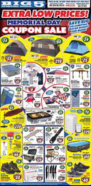 Big 5 Weekly Ad Page 1