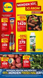 Lidl akciós újság Oldal 1