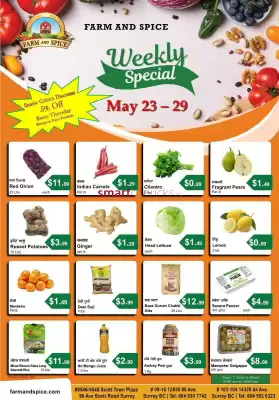 Farm And Spice Grocers flyer (valid until 26-06)