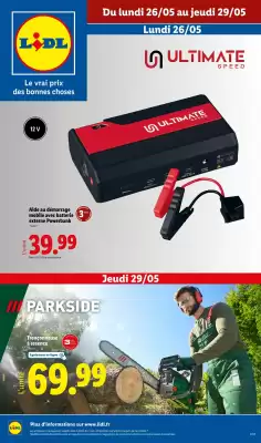 Catalogue Lidl (valable jusqu'au 29-05)