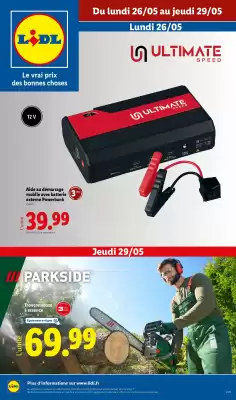 Catalogue Lidl (valable jusqu'au 29-05)