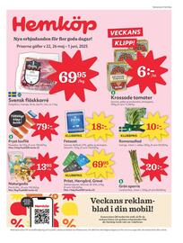 Hemköp reklamblad vecka 22 Sida 1