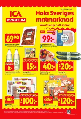 ICA Kvantum reklamblad