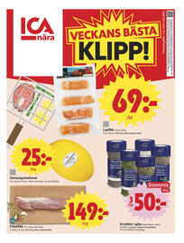 ICA Nära reklamblad vecka 22 Sida 1