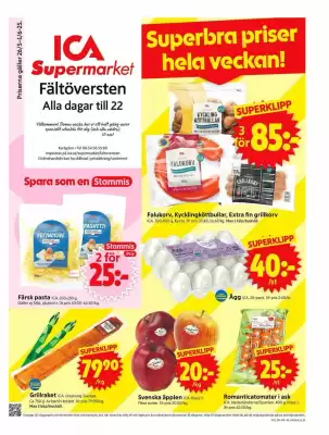 ICA Supermarket reklamblad