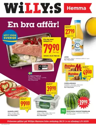 Willys Hemma reklamblad