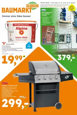 Globus Baumarkt Prospekt (gültig bis 31-05)