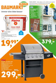 Globus Baumarkt Prospekt Seite 1