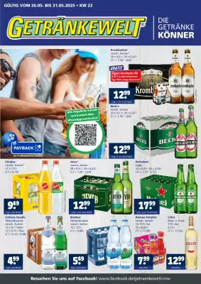 Getränkewelt Prospekt (gültig bis 31-05)