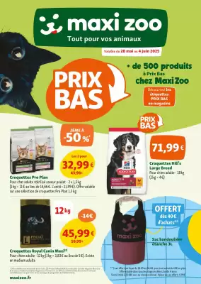 Catalogue Maxi Zoo