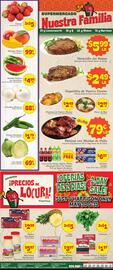Supermercado Nuestra Familia Weekly Ad week 22 Page 1