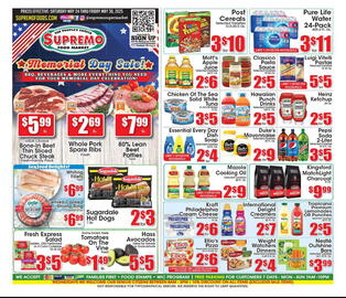 Supremo Foods Inc Weekly Ad week 21 Page 1