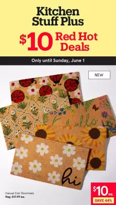 Kitchen Stuff Plus flyer (valid until 1-06)