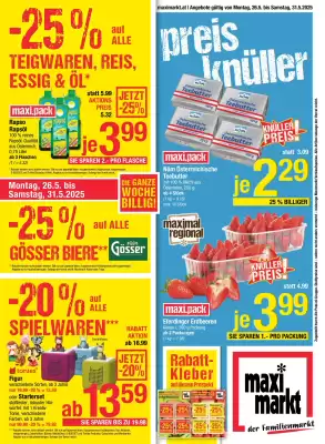 Maximarkt Flugblatt (gültig bis 31-05)