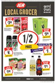 IGA catalogue week 22 Page 1