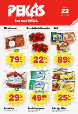 Pekås reklamblad