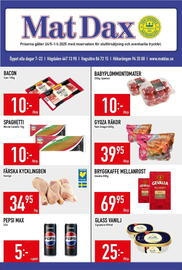 Matdax reklamblad vecka 22 Sida 1