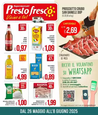 Volantino PrestoFresco