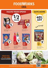 Foodworks catalogue week 22 Page 1