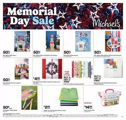 Michaels Weekly Ad (valid until 1-06)