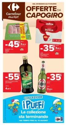 Volantino Carrefour Market (valido fino al 11-06)