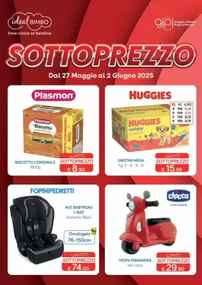 Volantino Ideal Bimbo