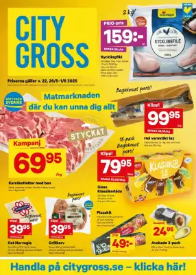 City Gross reklamblad