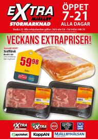 Extra Mjällby Stormarknad reklamblad vecka 22 Sida 1