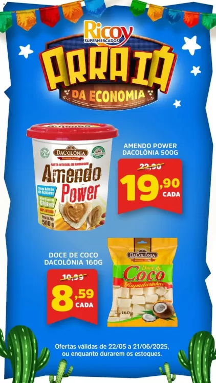 Catálogo Ricoy Supermercados (válido até 22-06)