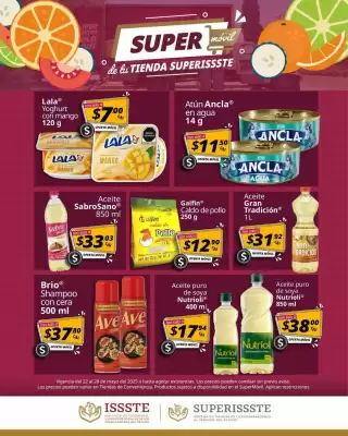 Catálogo SuperISSSTE (válido hasta 28-05)