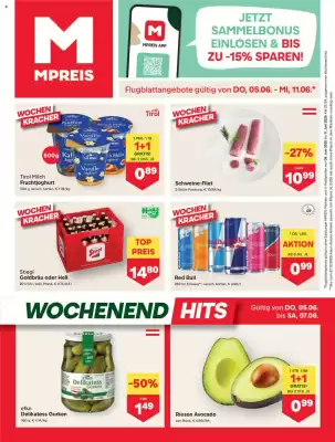 MPreis Flugblatt (gültig bis 11-06)