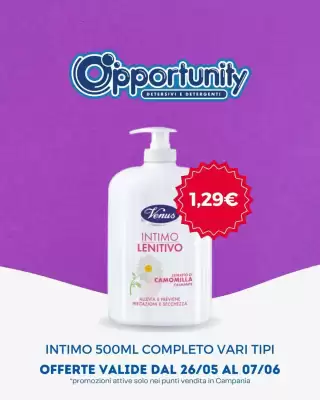 Volantino Opportunity Shop