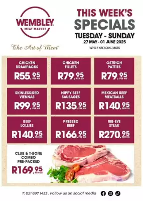 The Wembley Meat Market catalogue (valid until 1-06)
