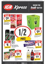 IGA Xpress catalogue week 22 Page 1