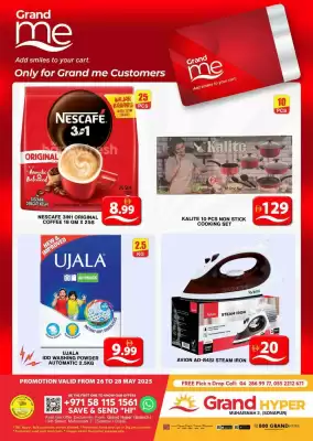 Grand Hyper Market catalogue (valid until 28-05)