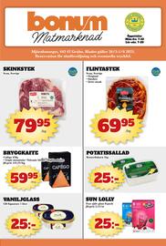 Bonum Matmarknad reklamblad vecka 22 Sida 1