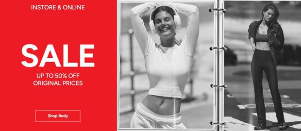 Cotton On Body catalogue Page 1