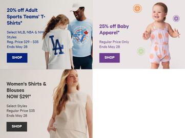 Joe Fresh flyer week 22 Page 1