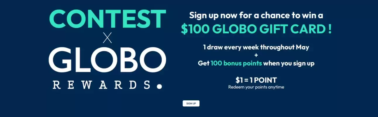 Globo flyer (valid until 1-06)