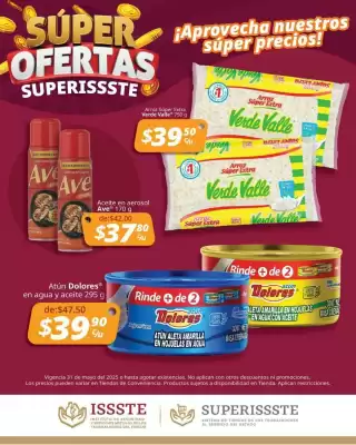 Catálogo SuperISSSTE (válido hasta 31-05)