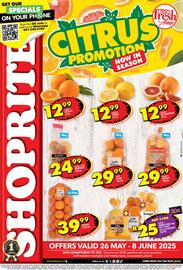 Shoprite catalogue Page 1