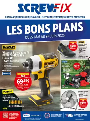 Catalogue Screwfix (valable jusqu'au 24-06)
