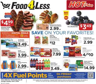 Food 4 Less Weekly Ad week 22 Page 1