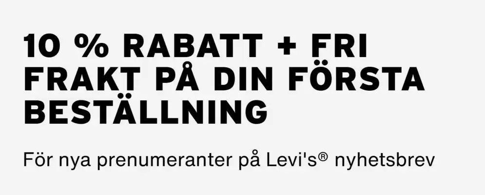 Levi's reklamblad (giltig till och med 2-06)