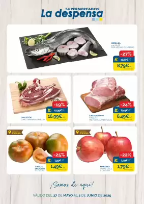 Folleto Supermercados La Despensa (válido hasta el 2-06)