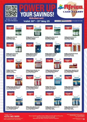 Africa Cash and Carry catalogue (valid until 31-05)
