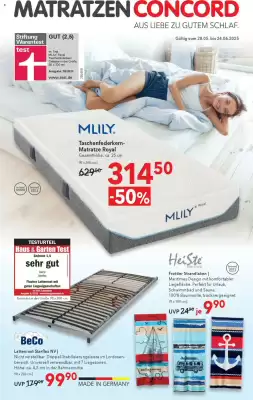 Matratzen Concord Prospekt (gültig bis 24-06)