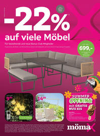 Mömax Flugblatt woche 22 Seite 1