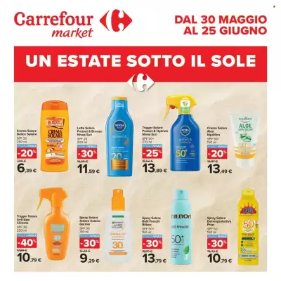 Volantino Carrefour Market (valido fino al 25-06)